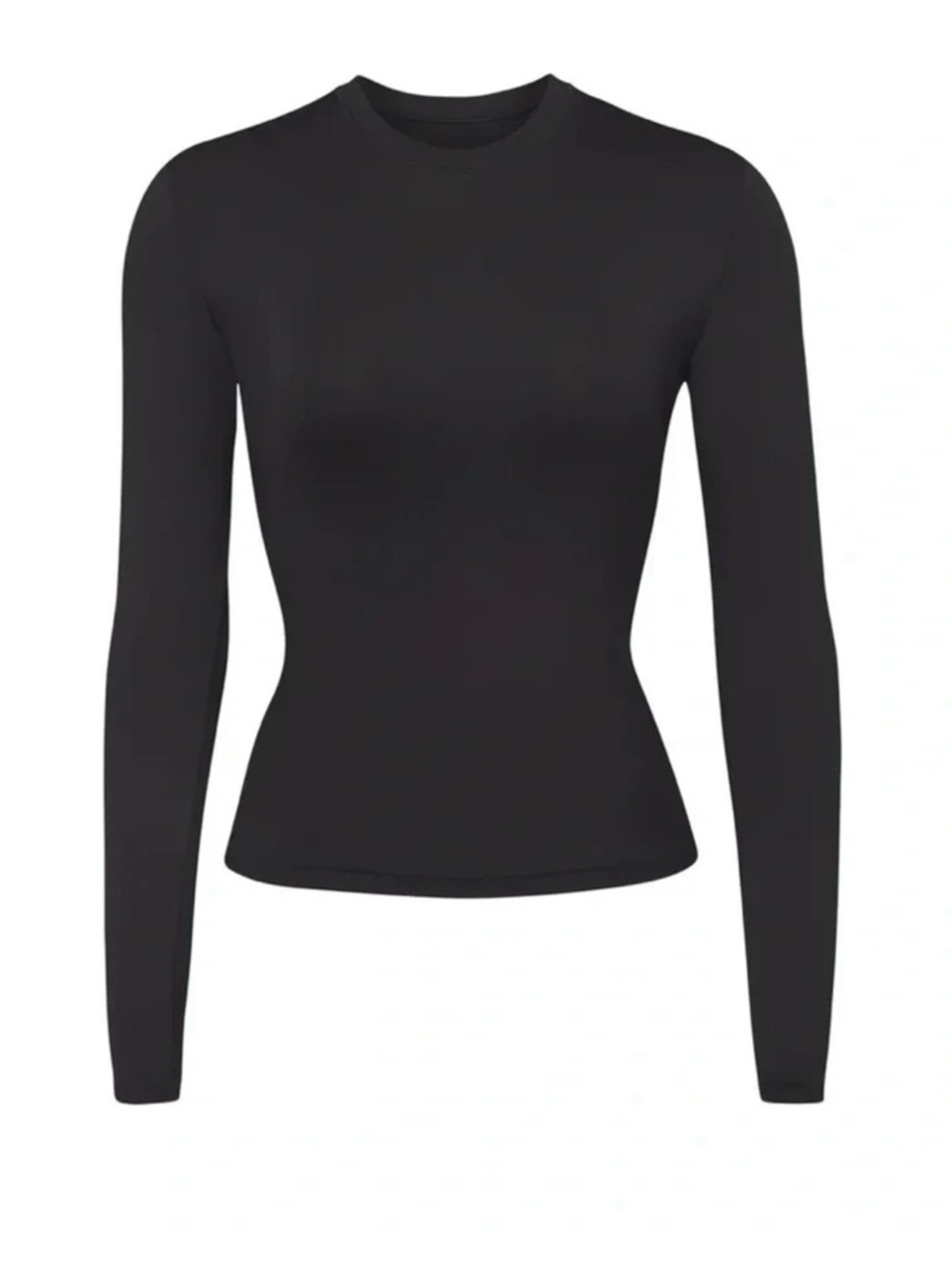 SKIMS Black Long Sleeve SWIM Top - Picture 4 of 7